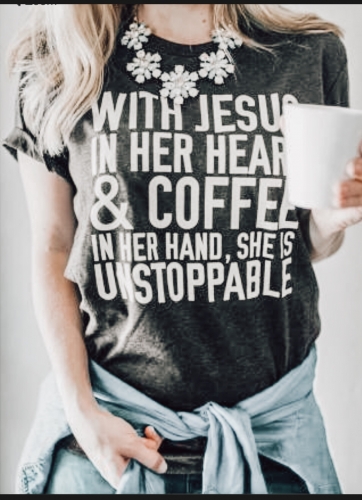 Jesus In Her Heart & Coffee